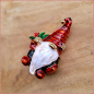 Preview: Brosche "Weihnachtswichtel"