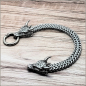 Preview: Armband "Gehörnte Drachen"  - 24,5 cm