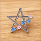 Preview: Pin "Pentagramm"