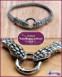 Preview: Armband „Doppelköpfige Schlange“ – 22 cm