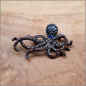 Preview: „Oktopus“ – Brosche & Kettenanhänger – 2 in 1