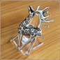 Preview: Ring mit Dehnschiene "Rentier"