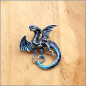 Preview: Brosche "Blauer Drache"