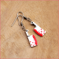 Preview: KrimiKollektion - Ohrschmuck „Blutiges Beil“