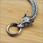 Preview: Armband "Gehörnte Drachen"  - 24,5 cm