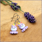 Preview: Ohrschmuck "Niedliches Einhorn"