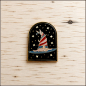 Preview: Pin „Großer Hexenhut“