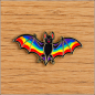 Preview: Pin „Regenbogenfledermaus“