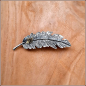 Preview: Haarspange „Feder & Bienchen“
