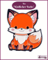 Preview: Pin „Niedlicher Fuchs“
