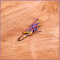 Preview: Schmuck-, Gewand- und Kiltnadel „Libelle Syksy“ - Unikat