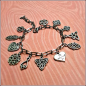 Preview: Bettelarmband „Hexensegen“ - 21 bis 25 cm