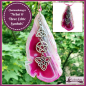 Preview: VERKAUFT - Sonnenstein / Fensterschmuck "Achat & Three Celtic Symbols" - Unikat