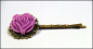 Preview: Haarklemme "Purple Rose"