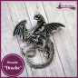Preview: Brosche "Drache"