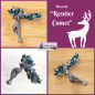 Preview: Brosche "Rentier Comet"