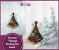 Preview: Brosche "Vintage Weihnachtsbaum"