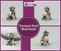 Preview: European Bead "Hund Kayla"