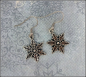 Preview: "Victorian Snowflake" - Schneeflocken-Ohrhänger