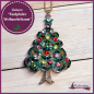 Preview: Halskette "Funkelnder Weihnachtsbaum"