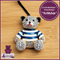 Preview: Geschenk-, Deko- oder Baumanhänger "Teddybär"  - Einzelstück