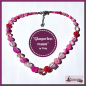 Preview: "Glasperlentraum" in Pink - Unikat!
