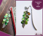 Preview: Lesezeichen "Blatt & Baum"