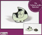 Preview: Pin "Schwarz-weißes Kätzchen"