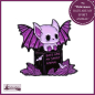 Preview: Pin „Krafttier Fledermaus“