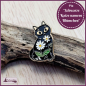 Preview: Pin "Schwarze Katze namens Blümchen"