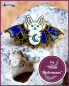 Preview: Pin "Blaue Fledermaus"