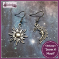 Preview: Ohrschmuck "Sonne & Mond"