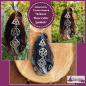 Preview: Sonnenstein /Fensterschmuck "Achat & Three Celtic Symbols" - Unikat