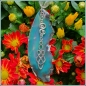 Preview: Sonnenstein / Fensterschmuck "Achat & Doppelspirale & Celtic Tribal" - Unikat