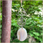 Preview: Sonnenstein / Fensterschmuck "Achat & Lebensbaum & Celtic Knotwork & Triqueta" - Unikat