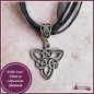 Preview: "Celtic Love" - Tribal am schwarzen Halsband
