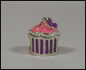 Preview: European Bead "Cupcake" - emailliert