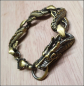 Preview: Armband "Bronzedrache" - 20 cm