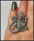 Preview: Ring mit Dehnschiene "Eidechse"