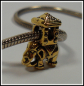 Preview: European Bead "Indischer Elefant, goldig"