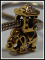 Preview: European Bead "Indischer Elefant, goldig"