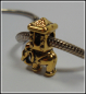 Preview: European Bead "Indischer Elefant, goldig"