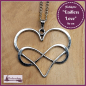 Preview: Halskette "Endless Love" - 80 cm