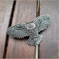 Preview: Haarspange "Keltische Eule"