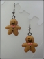 Preview: Ohrhänger "Gingerbread Man"