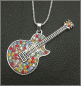 Preview: Halskette "Gitarre, akustik" - ca. 74 cm