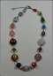 Preview: Collier "Bunte Traumglasperlen" - Unikat