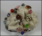 Preview: Buntes Glasperlencollier  - Unikat
