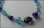 Preview: Glasperlen-Collier "Lieblingsblau" - Unikat!