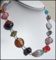 Preview: Collier "Bunte Traumglasperlen" - Unikat